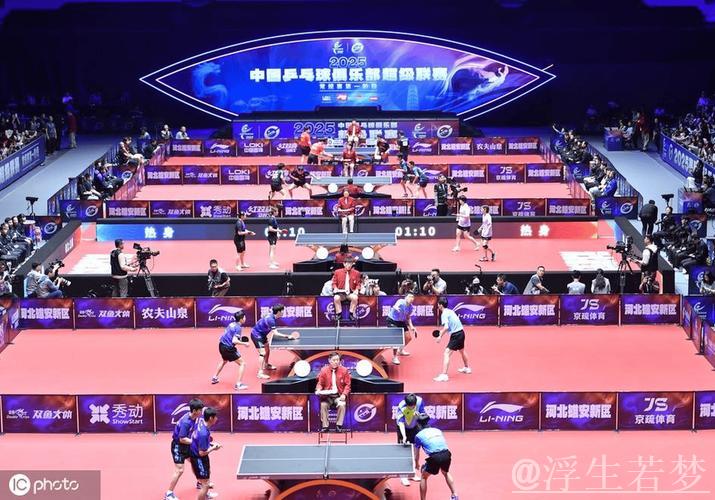 雄安揭幕2025赛季中国乒乓球俱乐部超级联赛 雄安揭幕2025赛季中国乒乓球俱乐部超级联赛